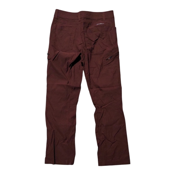 Eddie Bauer First Ascent Guide Pro Pants Mens 32X32 Rust Outdoor Hiking Camping - Picture 3 of 6